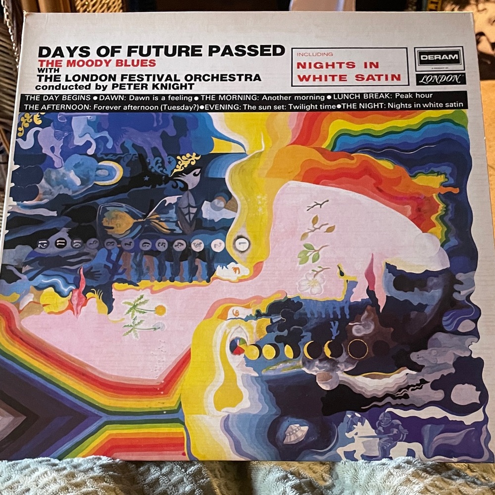 The Moody Blues Days of Future Passed vintage Record 1967